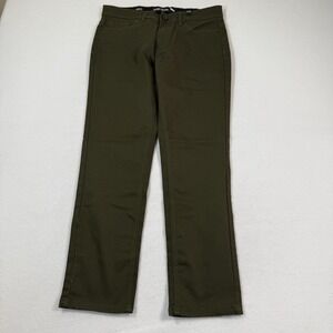 Stone Falcom Pants Men 34X30 Green Slim‎ Fit Casual